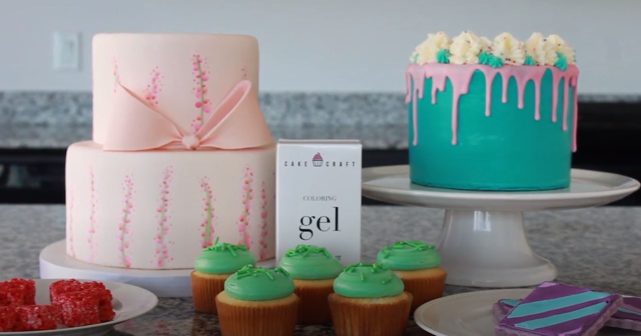 [Cake Craft]컬러링젤